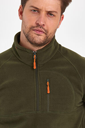 Rodi Mikro Polar Dik yaka Sweatshirt RD24KE056015