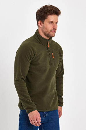 Rodi Mikro Polar Dik yaka Sweatshirt RD24KE056015