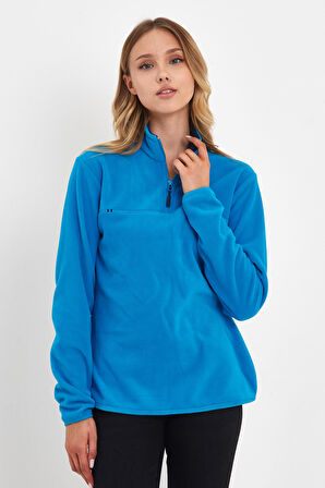 Rodi Yarım Fermuarlı Dik Yaka Polar Sweatshirt RD24KE057000