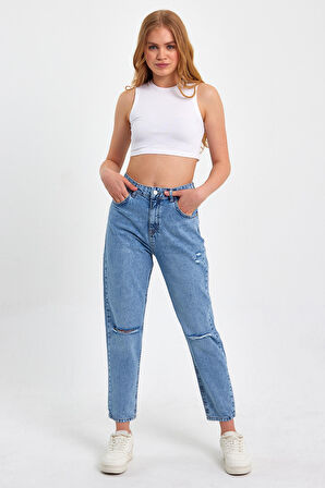 Rodi Kadın Yırtmaçlı Jean Pantolon RD23YB023622