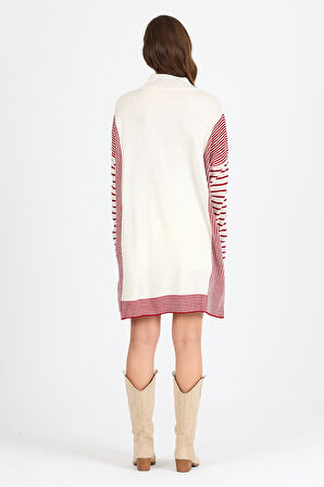 Kadın Yanı Yırtmaçlı Kazak