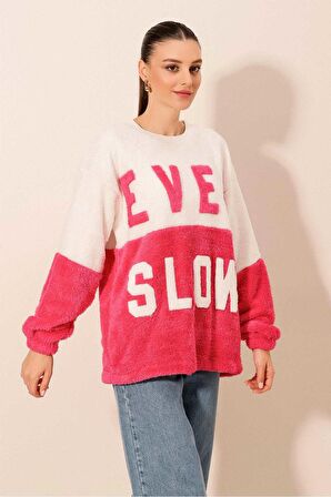 Rodi Blok Renkli Peluş Sweatshirt RD24KB055438