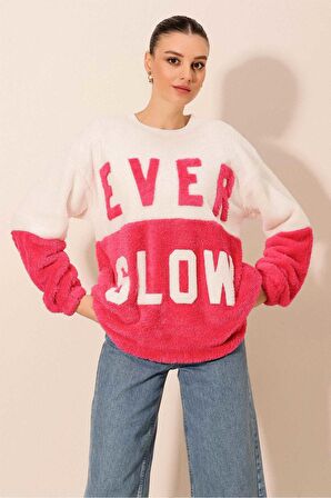 Rodi Blok Renkli Peluş Sweatshirt RD24KB055438