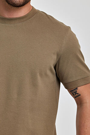 Rodi Erkek 30-1 Petek Süprem Bisiklet Yaka T-shirt RD24YE002728