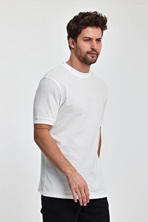 Rodi Erkek 30-1 Petek Süprem Bisiklet Yaka T-shirt RD24YE002728