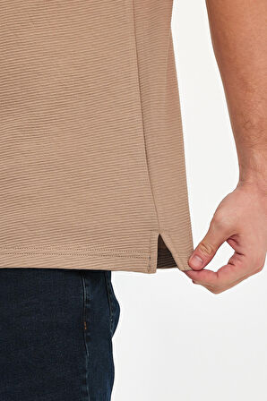 Rodi Erkek Otoman Bisiklet Yaka T-shirt RD24YE002305