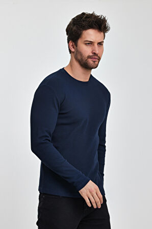 Rodi Erkek Bisiklet Yaka Uzun Kol Sweat T-shirt RD24YE005073