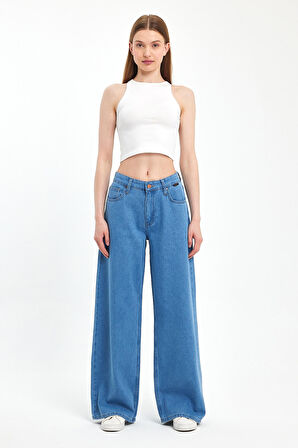 Carmen 010 Baggy Fıt Denim Pantolon 0914