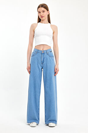 Carmen 011 Baggy Fıt Denim Pantolon 0917