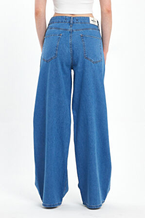 Carmen 011 Baggy Fıt Denim Pantolon 0917