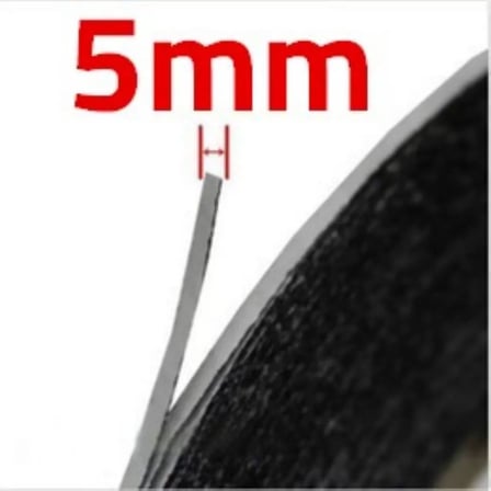 5mm|1MT Çift Taraflı Bant Ekran Kasa Kapak Pil Tamir Bantı-SİYAH