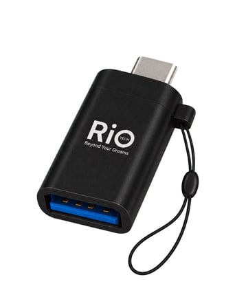 Alüminyum Kasa USB Type-C OTG Adaptör Hızlı Veri Aktarımı ve Çift Yönlü Bağlantı