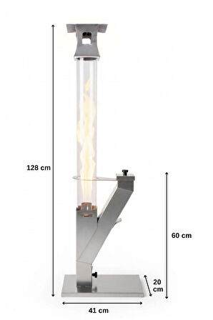 Pelet Soba, Roket  Soba, Kamp, Outdoor, Balkon, Teras, Yüksek Kalite Cam Soba-Pürmüz&Pelet HediyeliB