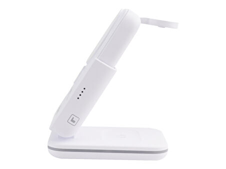BWLm01B Beyaz Powerbank & Stand – 5-in-1, 10 000 mAh, 20 W Hızlı Şarj