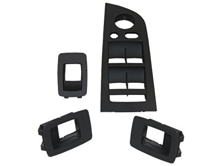 Bmw Cam Dugme Cercevesi E90+lci (set) Siyah - Wenderparts Ba9217332/874s4