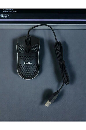 RT-10107 Işıklı Kablolu Mouse