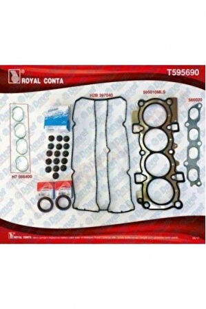 Ford Ust Takım Conta (skt Keceli Subap Lastıklı) S,k,c Dahıl Focus 1,6 16v Benzinli 07> - Royal T595694