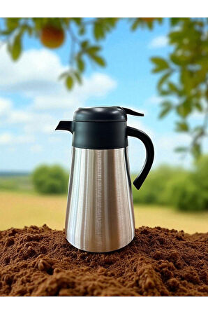 1,5 Litre İçi Dışı Çelik Termos Yeni Model