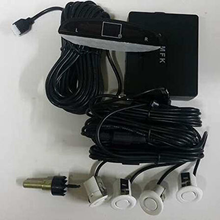 Unıversal Park Sensoru Be 750 19mm Ekranlı Turkce Konusan Beyaz - Mfk 100-22