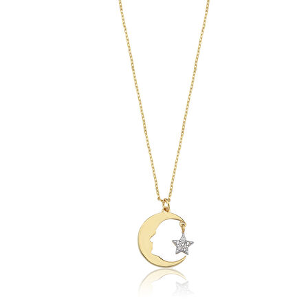 Moon Star  Kolye