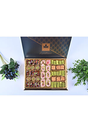 Tadım Dünyası Karışık Hediyelik Kuruyemiş & Lokum 900 gr 013