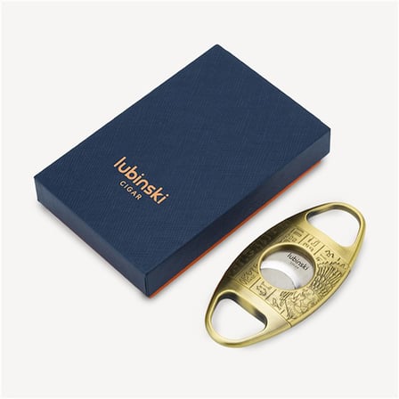 Lubinski Metal Puro Kesici Lazer Bıçak Kabartma İşlemeli Gold(60Ring) LB-324
