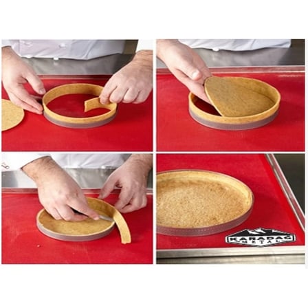 Çember Parfe/Tart Kalıbı Ø8 Cm H:2 Cm