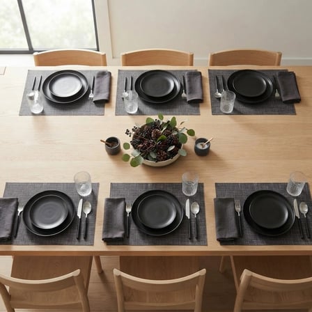 6'lı Amerikan Servis Pvc 30x45cm (AS-10C)