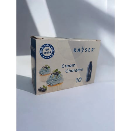 Şanti Sifonu 500 ml (SAN-05) ve Kaiser Krema Tüpü 10' lu Paket