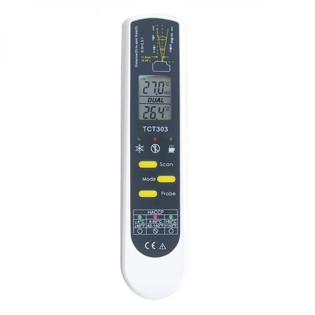 TFA Dualtemp Pro Kızılötesi Lazerli ve Problu Termometre