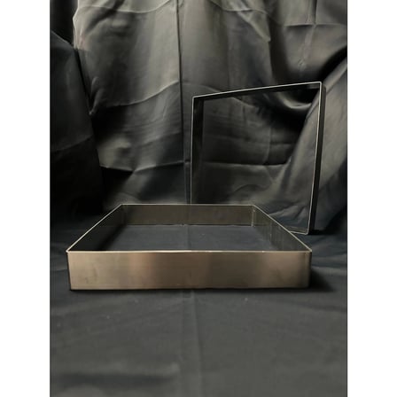 Kare Pasta ve Browni Kalıbı H: 2.5 cm 25x25 cm