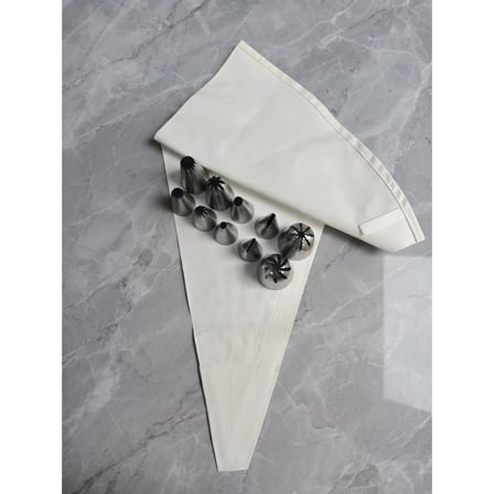 10'lu Duy Seti - İthal Krema Torbası (4b-5ft-2c-1c-801-803-114-124-904-903)
