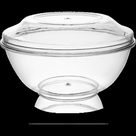 Puding Şeffaf Plastik Kapaklı Kutu 250 cc