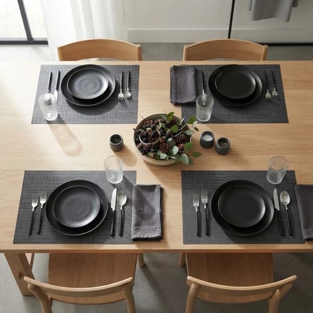 4'lü Amerikan Servis Pvc 30x45cm (AS-10D)