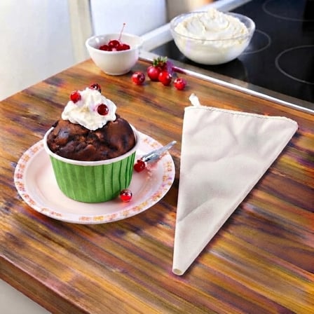 Pet Kapsül (50x39) Yeşil 25'li - İthal Krema Torbası Set