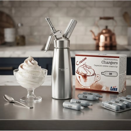1000 ml Şanti Sifonu ve 10'lu Liss Şanti Tüpü Başlangıç Seti