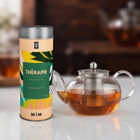 50 gr Therapıe Çay - Cam Demlik