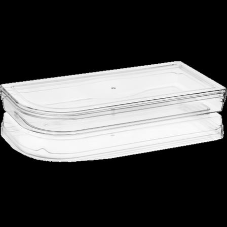 Sapphıre Şeffaf Plastik Kapaklı Kutu 630 cc - (150 ADET)