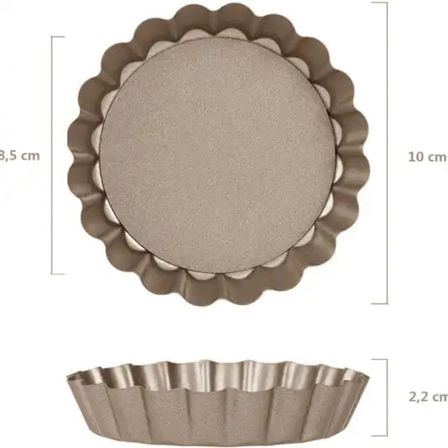 Tart Kalıbı Altı Çıkmalı 4'lü Set