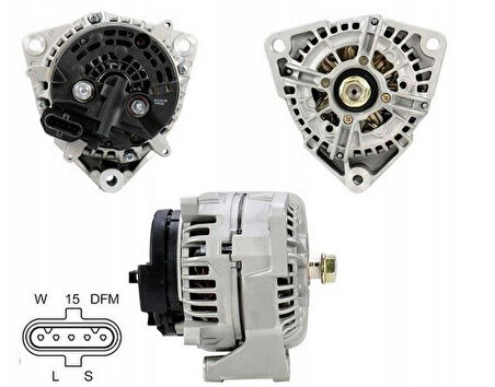 Mercedes Truck Sarz Dinamosu  Alternator 24v 80a Bosch Tip Ncb1 Mercedes Benz Actros 03> İveco 00> - Kraftvoll 11020028