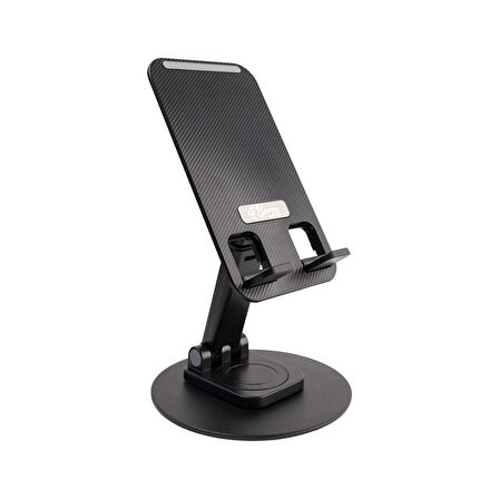 Kablosuz Klavye Mouse ve Stand Seti  + Ayarlanabilir Telefon Standı SIYAH