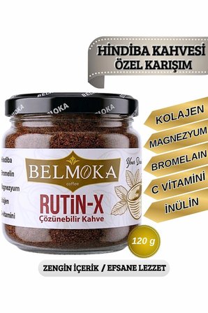 Kolajen seti (Rutin-x Hindiba Kahvesi 120 g - Kolajen ve Magnezyum Katkılı Türk Kahvesi 100 g )