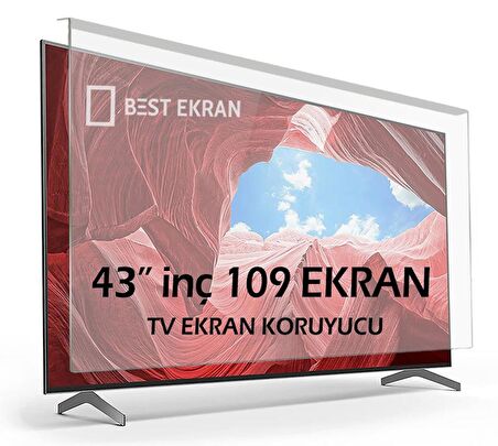 43" inç 109 Ekran Tv Ekran Koruyucu