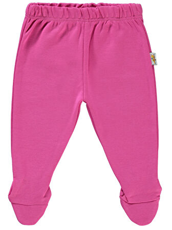 Minidamla Bebek Patikli Tek Alt 0-6 Ay Fuşya