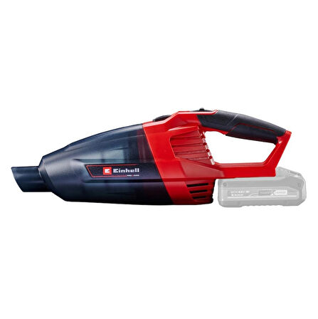 Einhell TE-VC 18 Li, Akülü El Süpürgesi Seti (2,5 Ah akü ve şarj cihazı dahildir, 18V, 42 mbar emiş gücü, 540 ml toz haznesi, 3 başlık, uzatma aparatı) - 2347120 & 4512097
