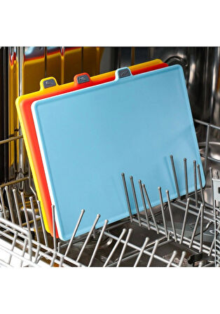 Porsima 1085 4'lü Kesim Panosu Yiyeceklere Özel Kesme Tahtaları