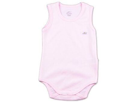 Albimini Minidamla Penye Askılı Body (2-4 Yaş) 43154 Pembe
