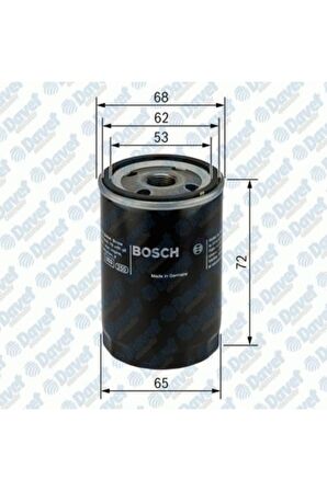 Yag Fıltresı Corolla Ae92-101-111 Corona Carına Yarıs Rav4 94-01 Avensıs 98-03 B