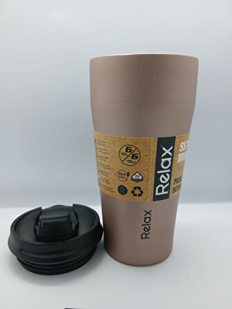 SS THERMOS MUG 400 ML PASLANMAZ ÇELİK TERMOS BASIK MODEL