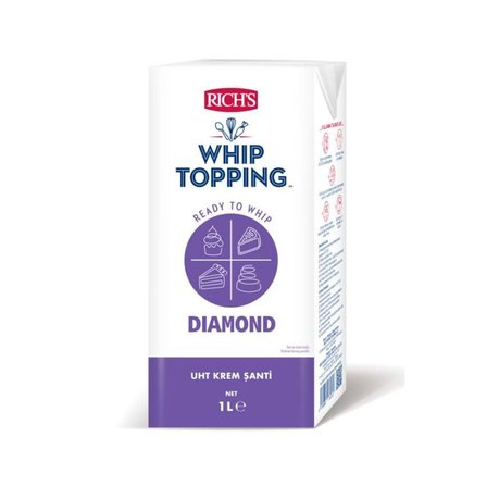 Rich's Whip Topping Diamond Şanti 1 Kg X 12 Adet